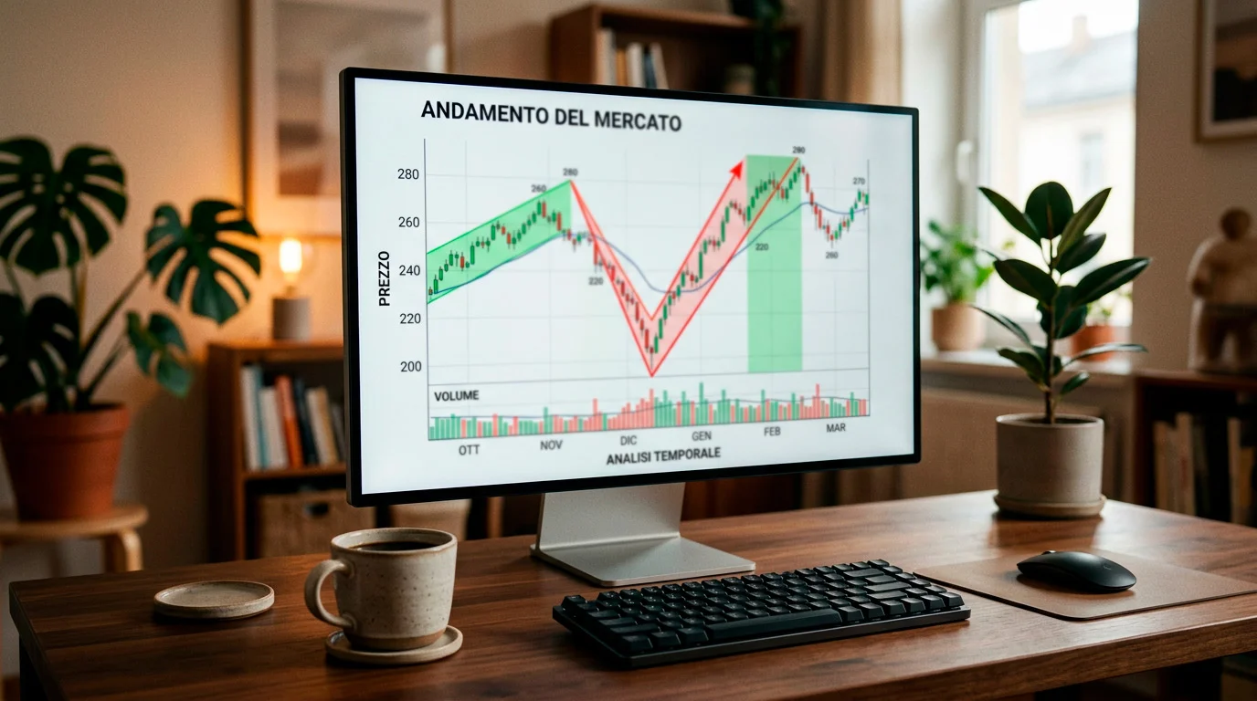 Grafico storico del prezzo USDT con evidenziazione degli eventi di de-peg principali